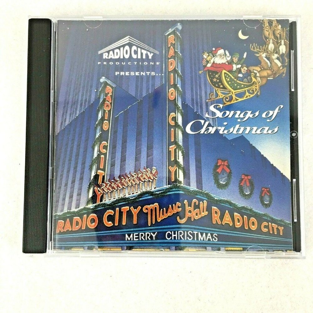 Radio City Music Hall Presents Songs of Christmas CD 10 Tracts 1991‎ Sony Music